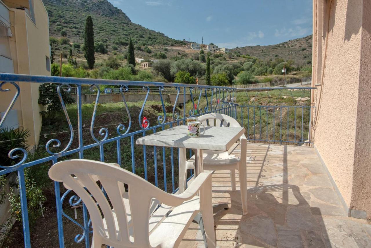 Kleoni Club Apartments Tolo Bagian luar foto