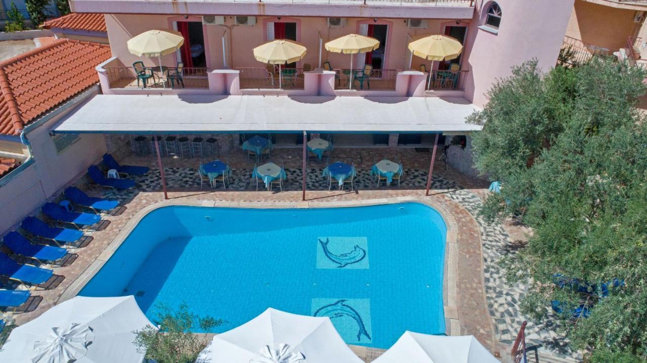 Kleoni Club Apartments Tolo Bagian luar foto